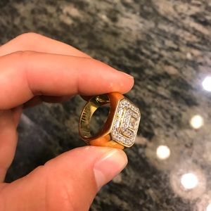 Iced out ring size 9